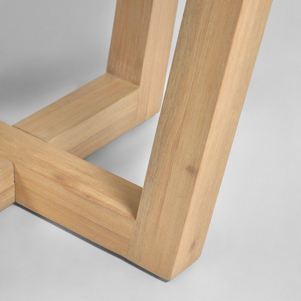 Tumehall kiviplaadiga aialaud , ø 120 cm Shanelle - Kave Home-image-3