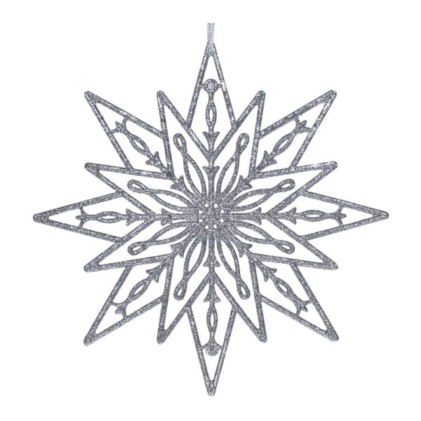 Závěsná dekorace ve stříbrné barvě Ewax Estrella