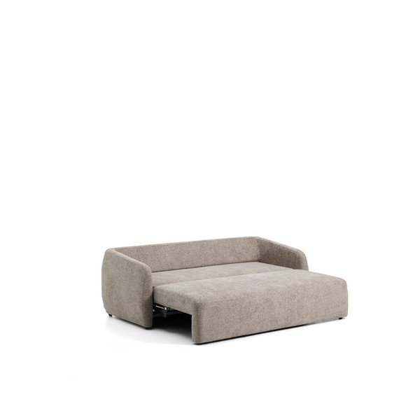Taupe šenillist diivanvoodi 218 cm Laira - Kave Home-image-3