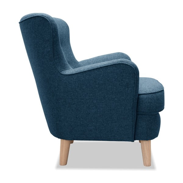 Modré křeslo ušák Vivonita Eden-image-3