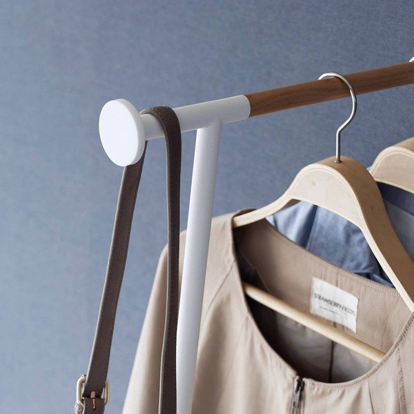 Valge metallist seinariiul 38,5 cm Tower - YAMAZAKI-image-3