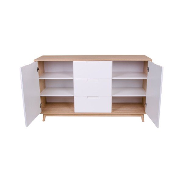 Valge puidust korpusega kapp Copenhagen - House Nordic-image-4