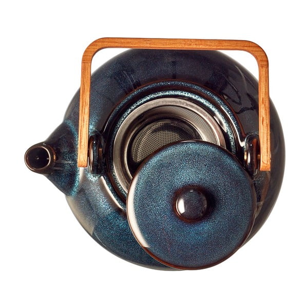 Sinine keraamiline teekann 1,2 l Mensa - Bitz-image-3