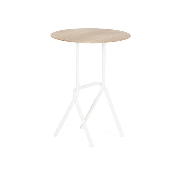 Odkládací stolek s bílými detaily HARTÔ Désiré