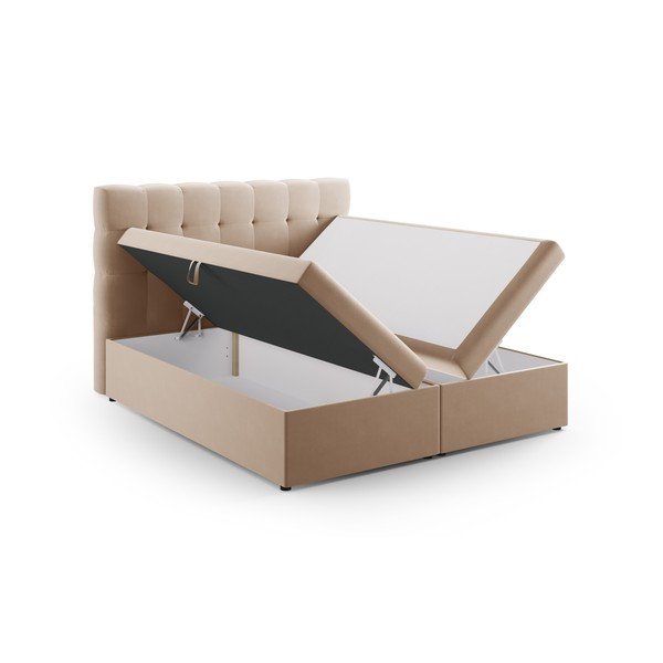 Helepruun vedruvoodi panipaigaga 180x200 cm Bali - Cosmopolitan Design-image-4