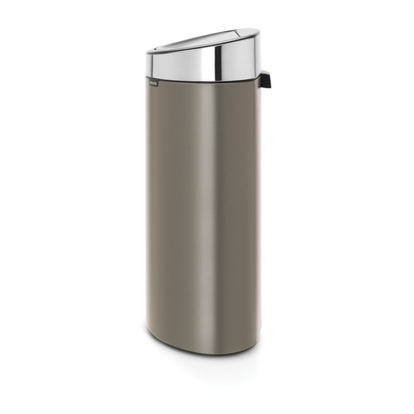 Hall puutetundlik terasest prügikast 40 l Touch Bin – Brabantia-image-2