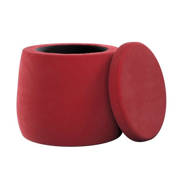 Sametist tumba Posh Velvet - Yellow Tipi-image-1