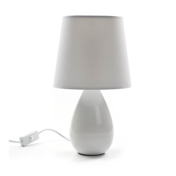 Stolní lampa White Lamp in Ceramic