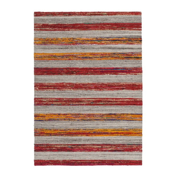 Červeno-oranžový koberec Kayoom Evita, 120 x 170 cm