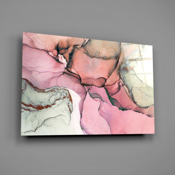 Klaasimaal roosi marmorist, 110 x 70 cm Pink Marble - Insigne-image-3