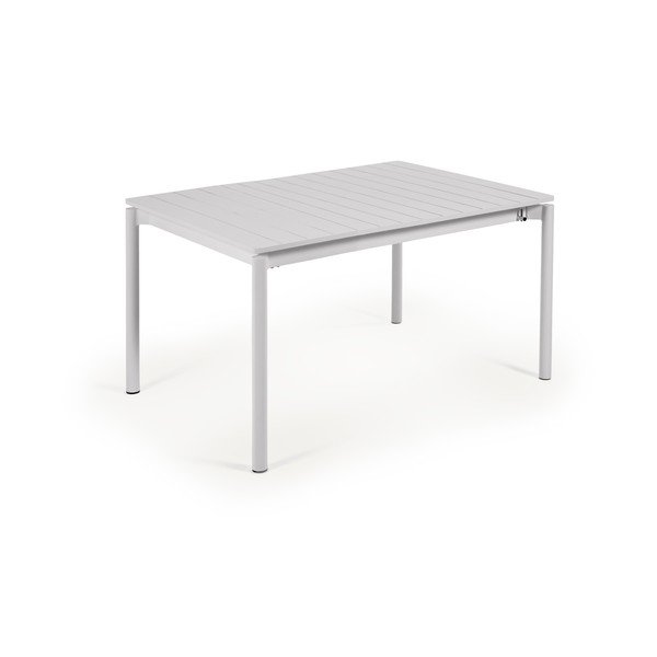 Alumiiniumist aia söögilaud 90x140 cm Zaltana - Kave Home