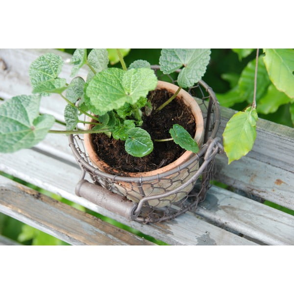 Käsitsi valmistatud terrakotta pott ø 12 cm - Esschert Design-image-4