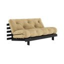 Sinepivärvi diivanvoodi 160 cm Roots Black Night - Karup Design