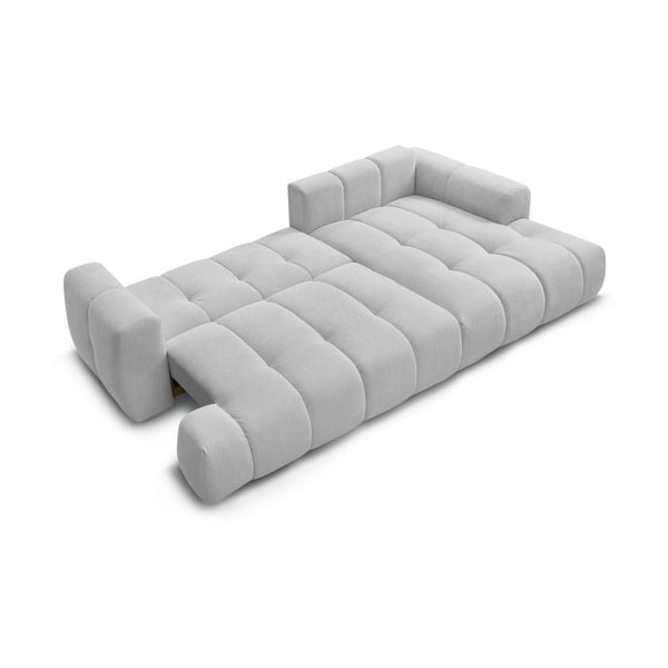 Helehall diivanvoodi/panipaigaga nurgadiivan (parem nurk/diivanvoodiga) Fuji - Bobochic Paris-image-4