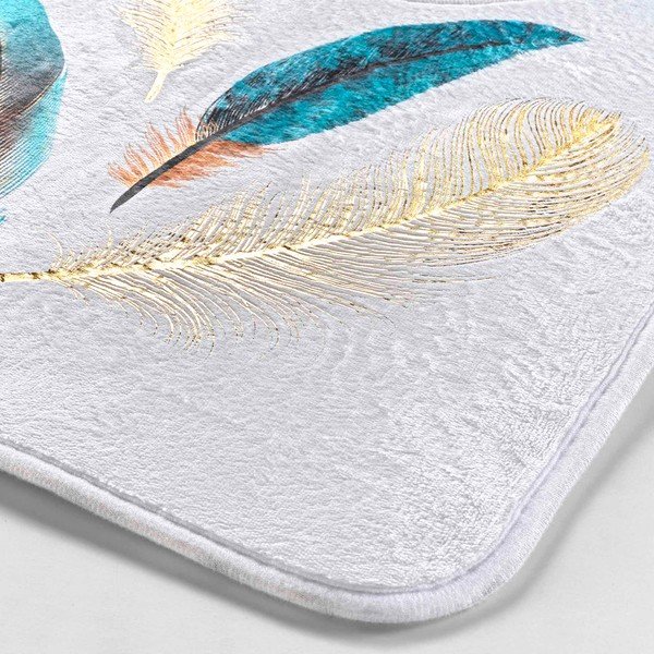 Valge WC-vaip 45x45 cm Plumiss - douceur d'intérieur-image-2