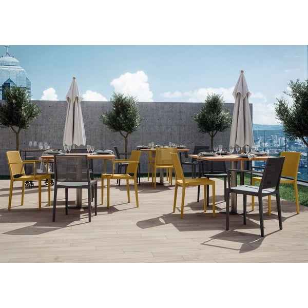 Kollane plastikust aiatool Grid - Rojaplast-image-3