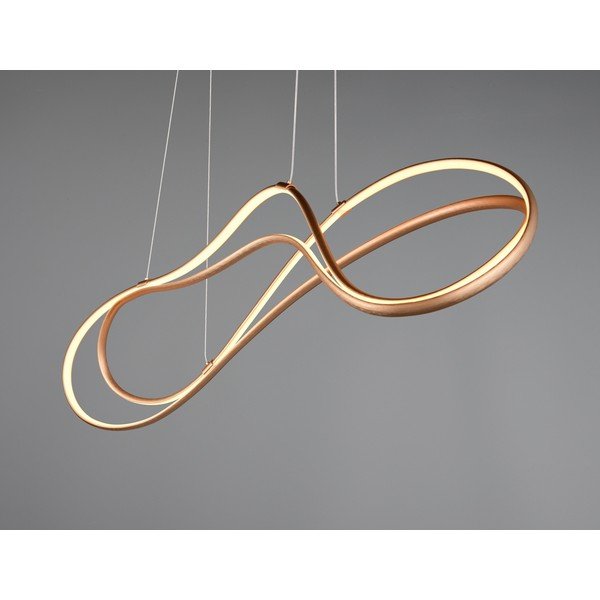 LED rippvalgusti kuldse metallist varjuga Nala - Trio Select-image-1
