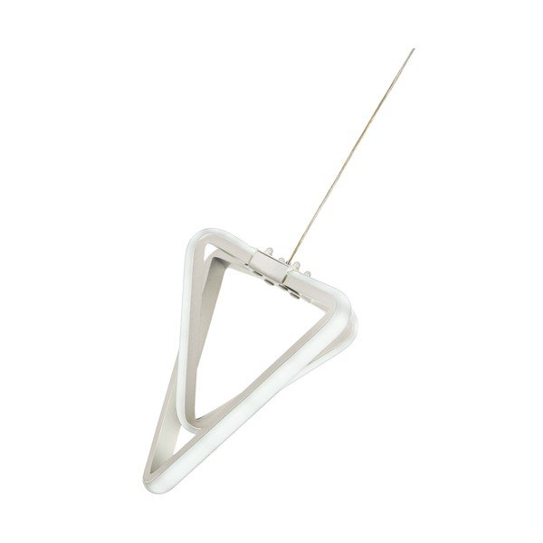 Valge metallist LED rippvalgusti ø 20 cm Baris - Squid Lighting-image-3