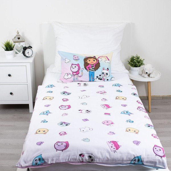 Puuvillane beebivoodipesu 100x135 cm Gabby's Dollhouse "Sugar Dream" - Jerry Fabrics-image-3