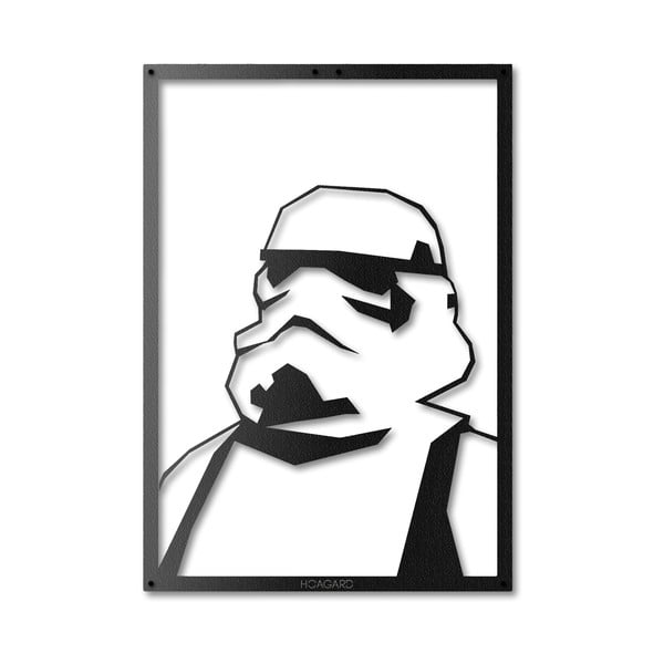 Dekorace na stěnu Stormtrooper, 50x70 cm