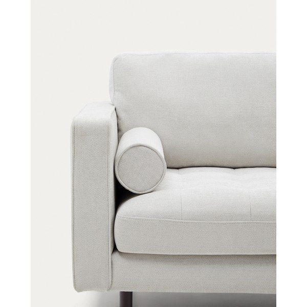 Hallikasbeež šenillist diivan 222 cm Debra - Kave Home-image-4