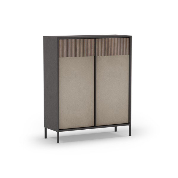 Antratsiitne-helepruun kapp 106x130 cm Amalia - Marckeric-image-3