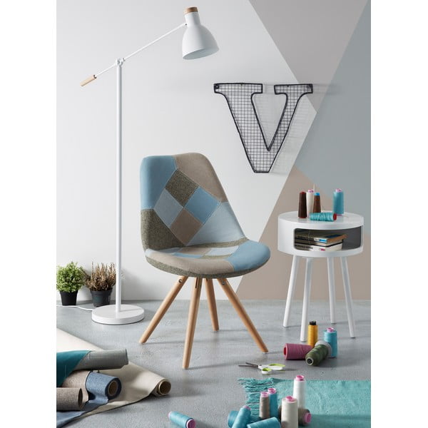 Valge kohvilaud koos hoiuruumiga Bruk - Kave Home-image-2