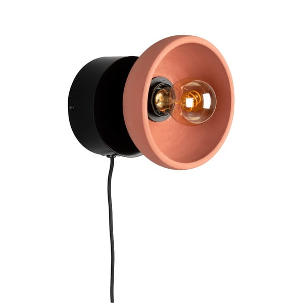 Oranž-must seinalamp Zahra - Dutchbone