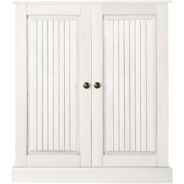 Valge männipuidust kapp 100x34 cm Mille - Støraa