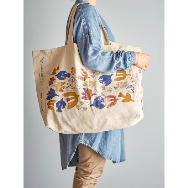 Puuvillane ostukott Anniversary - Bloomingville-image-1