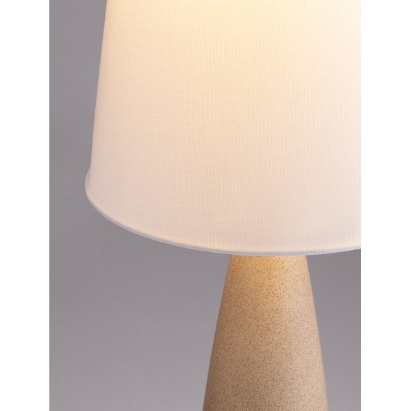 Valge/kreemikas põrandalamp (kõrgus 130 cm) Mizu - Nova Luce-image-2