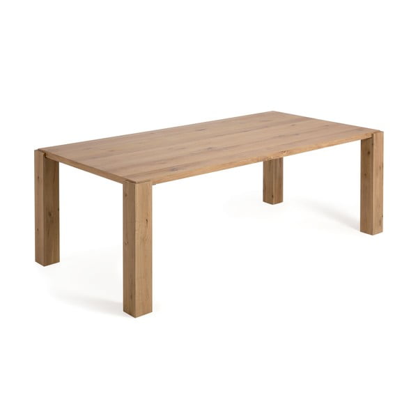 Tammedekooriga söögilaud 110x220 cm Deyanira - Kave Home-image-2