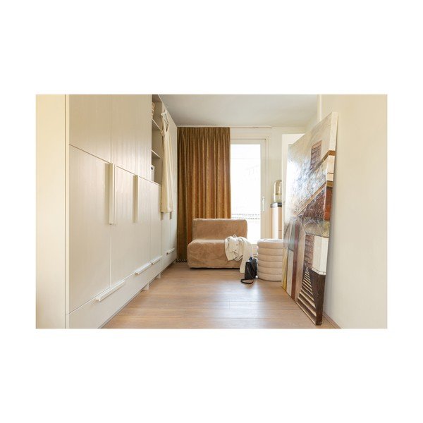 Kreemjas modulaarne männi puitkapp 142x215 cm Pure - WOOOD-image-1