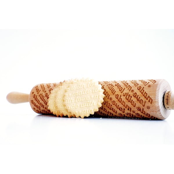 Puidust reljeefne tainarull Made with Love Made With Love - Valek-image-3