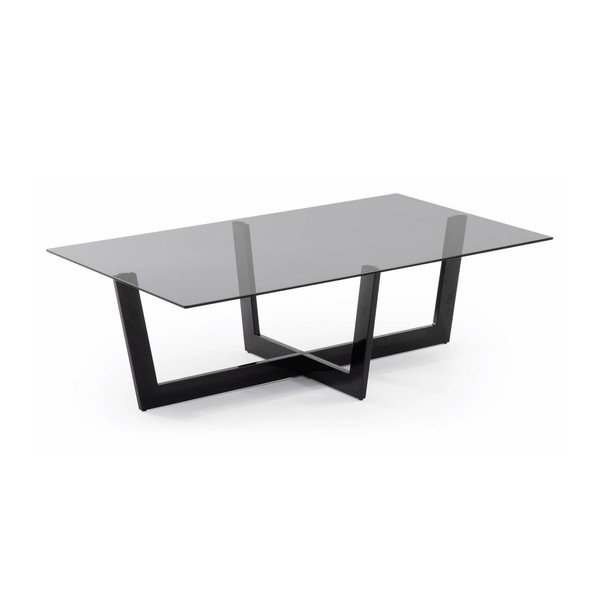 Must diivanilaud klaasist pealispinnaga 70x120 cm Plam - Kave Home-image-2