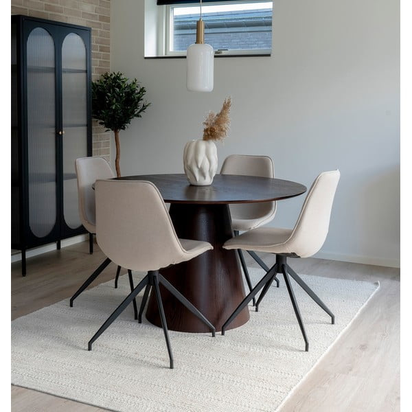 Beežid söögitoolid 2tk  komplektis Monaco - House Nordic-image-1