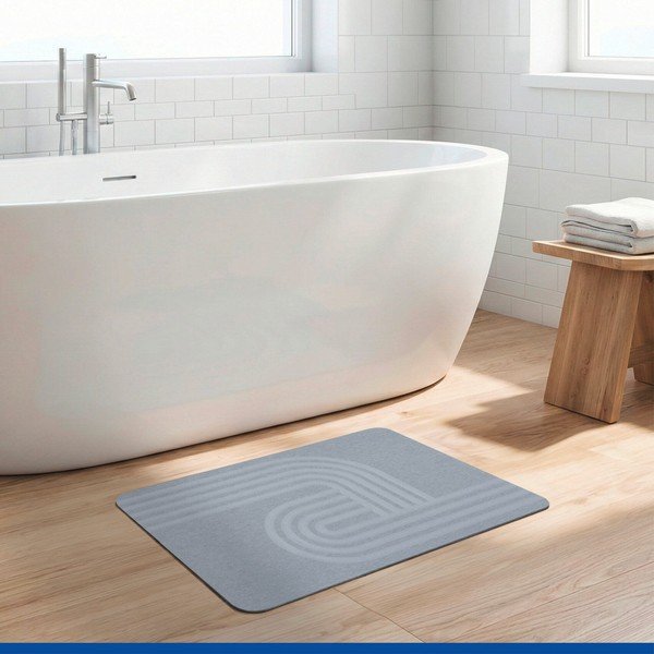 Hall diatomiitmullast vannimatt 39x60 cm Manhattan - Wenko-image-2