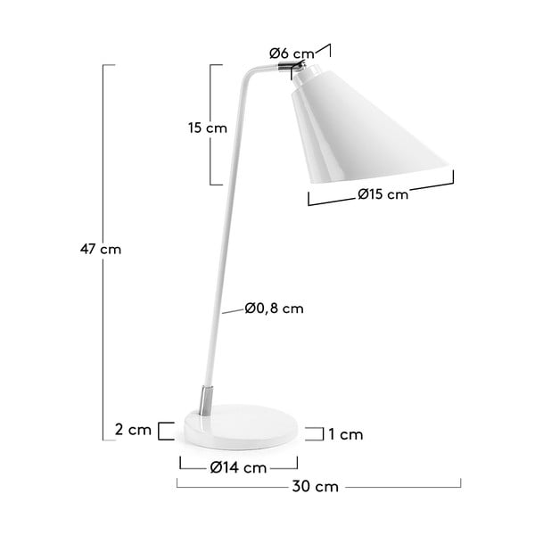 Lauavalgusti Priti - Kave Home-image-4