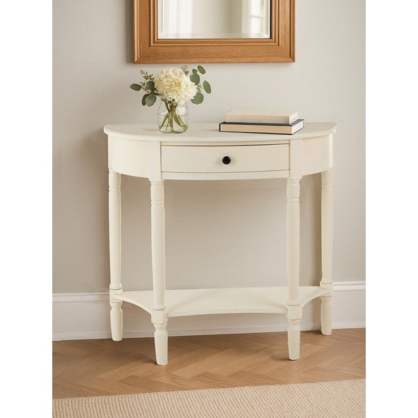 Valgest männist konsoollaud 33x81 cm Heritage - Premier Housewares-image-2
