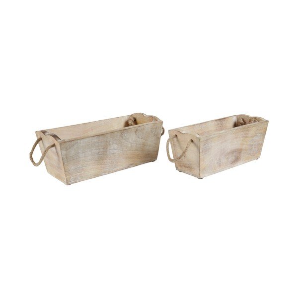 Sada 2 dekorativních boxů Côté Table Planter