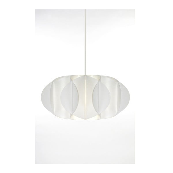 Bílé závěsné svítidlo Globen Lighting Clique, ø 40 cm