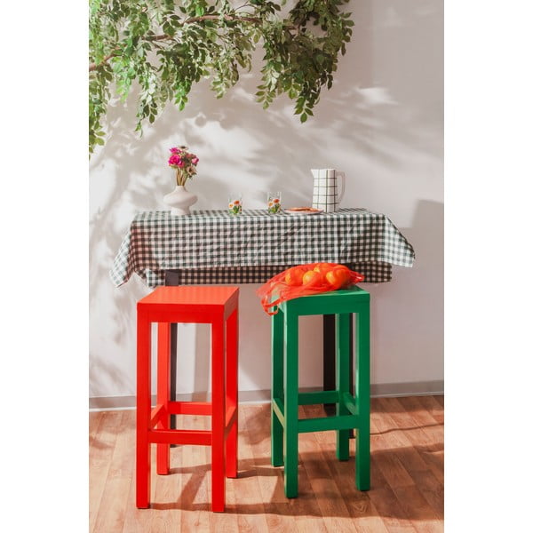 Punane baaritooli 75 cm Axel - Really Nice Things-image-1
