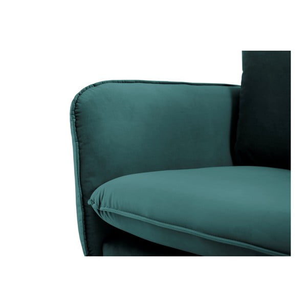 Petrooliroheline sametne diivan , 160 cm Vienna - Cosmopolitan Design-image-4