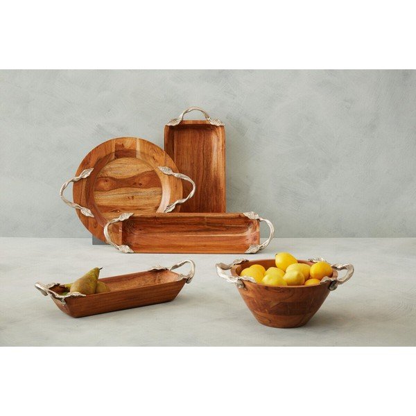 Puidust kandik 14x47 cm Vine - Premier Housewares-image-1