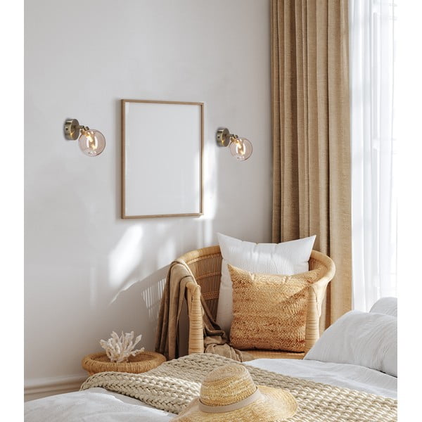 Pronks seinalamp ø 10 cm Rodia - Candellux Lighting-image-1