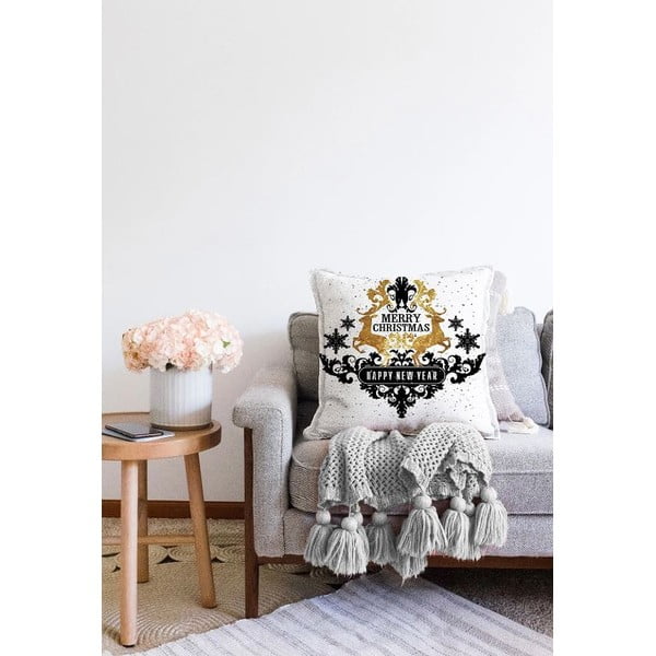 Jõulumotiividega padjapüür 43x43 cm - Mila Home-image-2