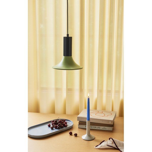 Heleroheline/tumesinine metallist hämardatav ripplamp ø 25 cm Luminary - Hübsch-image-2