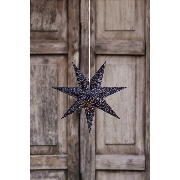 Tumesinine jõulumotiividega rippuv valguskaunistus Baroque - Markslöjd-image-3