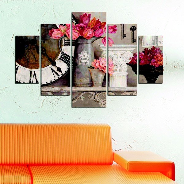 Mitmeosaline maal Humberto, 92 x 56 cm - Wallity-image-1