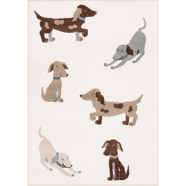 Elevandiluu värvi laste vaip 120x170 cm Dogsie Pearl - FD